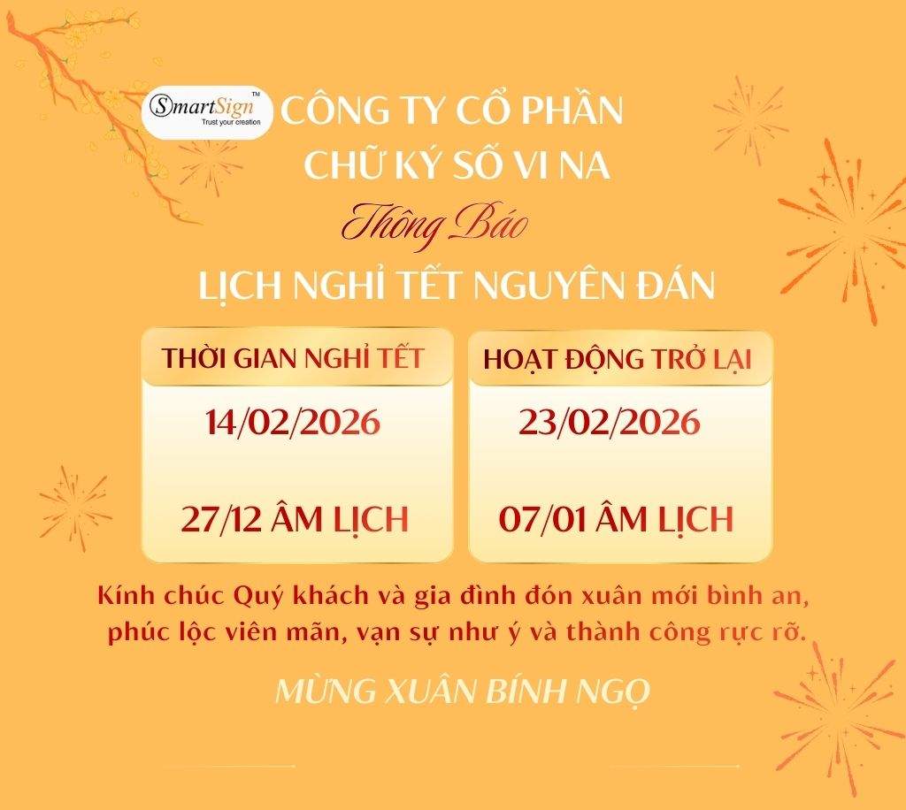 Thông báo lịch nghỉ Tết Nguyên đán Bính Ngọ 2026